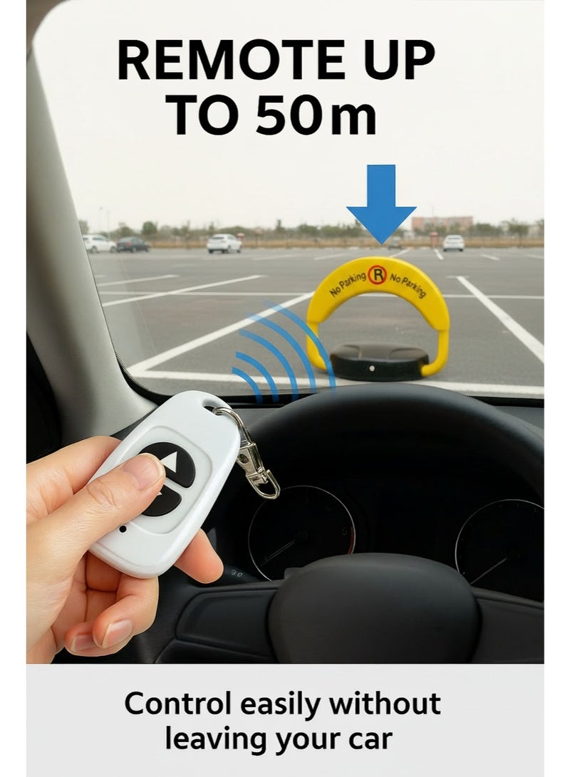 قفل مواقف سيارات بالتحكم عن بُعد، محرك قوي، إنذار ضد الاصطدام، رفع وخفض مستقر، للاستخدام اليومي - Image 3